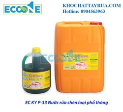 EC KY P33 Nước rửa chén loại phổ thông cho hộ gia đình và bếp ăn công nghiệp